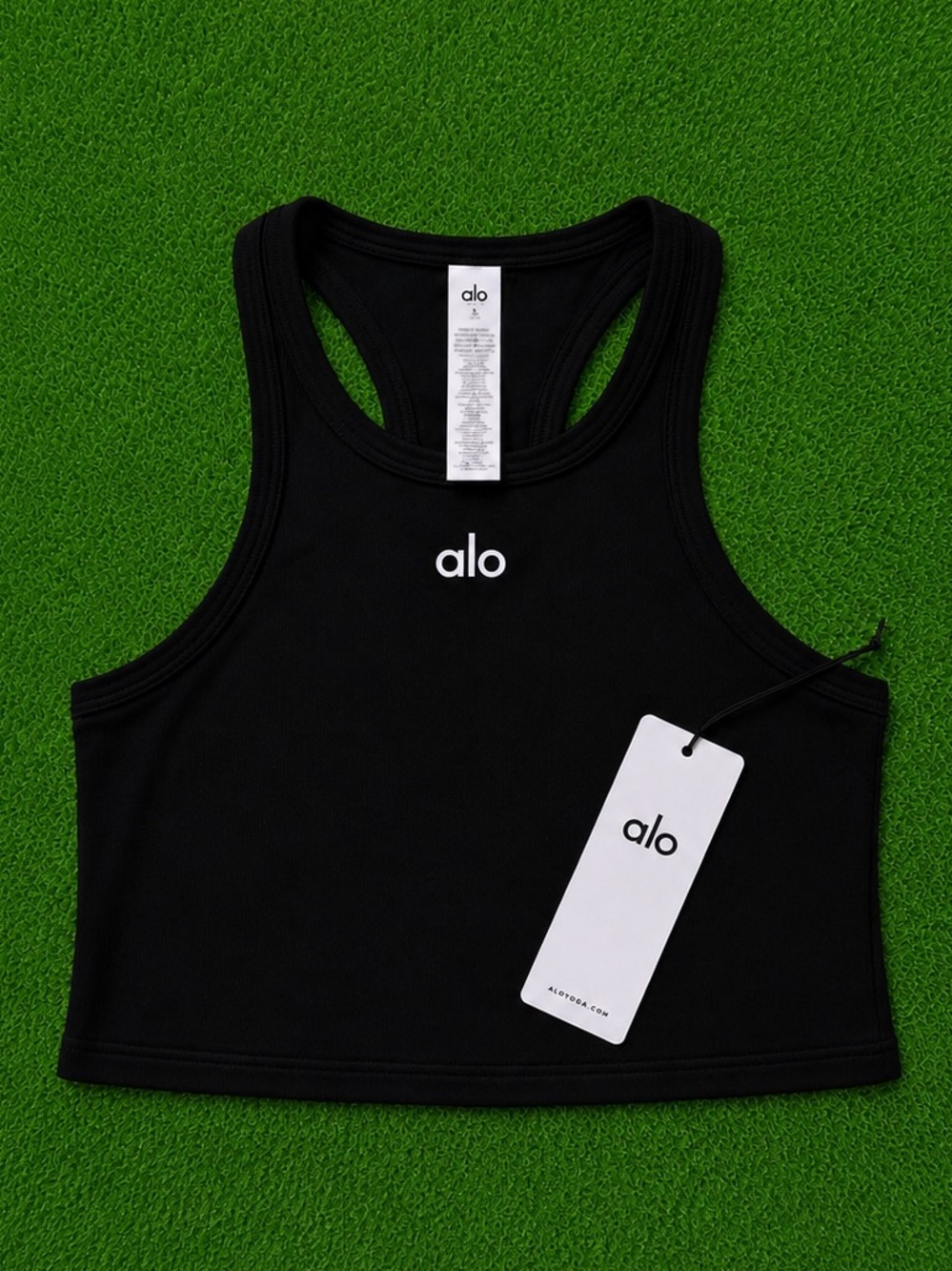 ALO Black Aspire Tank Top Sizes M,L